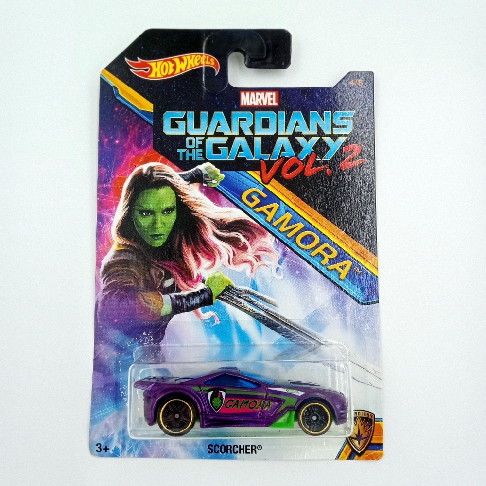 Hot Wheels Guardians Of The Galaxy Vol.2 Gamora Toy Car